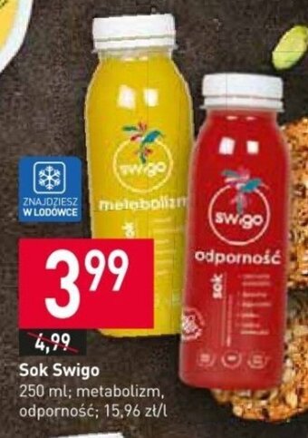 Stokrotka Sok Swigo 250 ml oferta