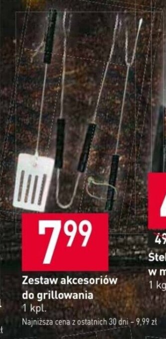 Stokrotka Zestaw akcesoriów do grillowania 1kpl. oferta