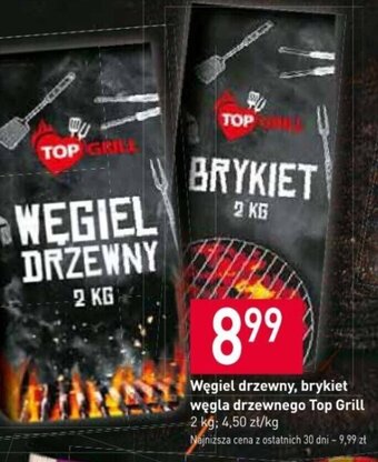 Stokrotka Węgiel drzewny, brykiet węgla drzewnego Top Grill 2 kg oferta
