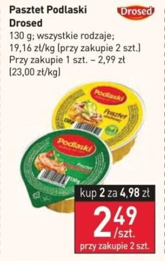 Stokrotka Drosed Pasztet Podlaski 130g oferta