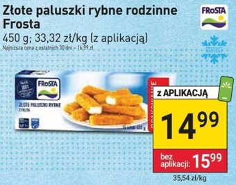 Stokrotka Frosta Złote paluszki rybne rodzinne 450g oferta