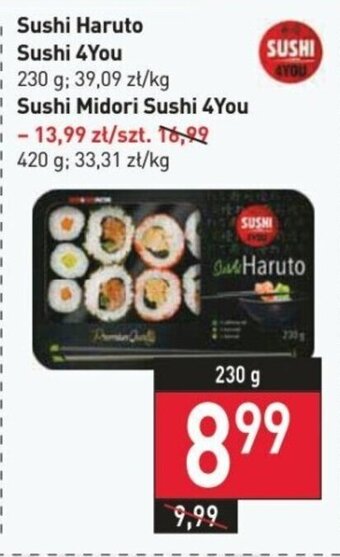 Sushi Haruto, Sushi 4You 230g, Sushi Midori Sushi 4You 420g