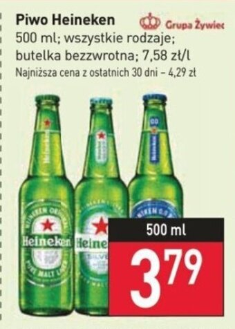 Stokrotka Piwo Heineken 500 ml oferta