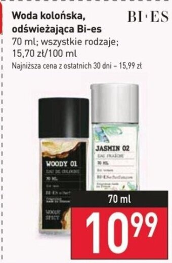 Woda kolońska, odświeżająca Bi-es 70 ml