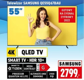 Neopunkt Telewizor SAMSUNG QE55Q67BAU oferta