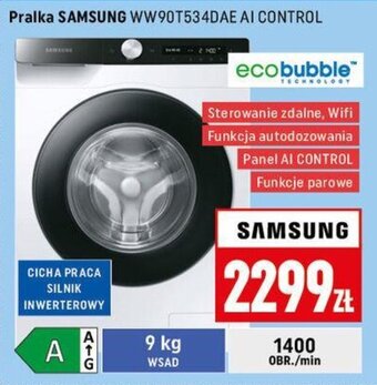 Neopunkt Pralka SAMSUNG WW90T534DAE AI CONTROL oferta