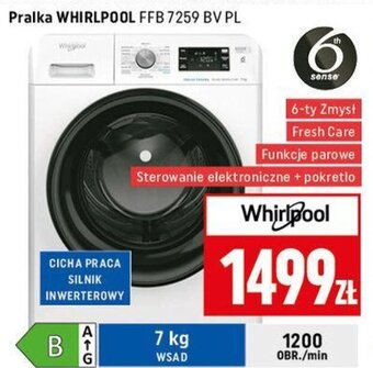 Neopunkt Pralka WHIRLPOOL FFB 7259 BV PL oferta