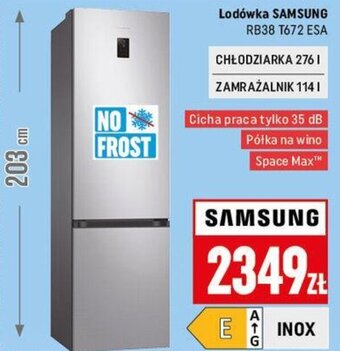 Neopunkt Lodówka SAMSUNG RB38 T672 ESA oferta