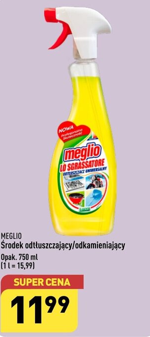 ALDI MEGLIO Środek odtłuszczający/odkamieniający 750ml oferta