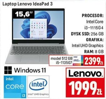 Neopunkt Laptop Lenovo IdeaPad 3 oferta