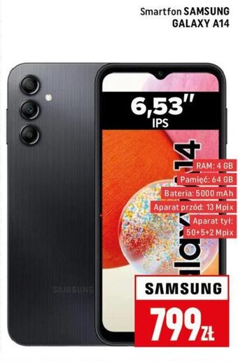 Neopunkt Smartfon SAMSUNG GALAXY A14 oferta