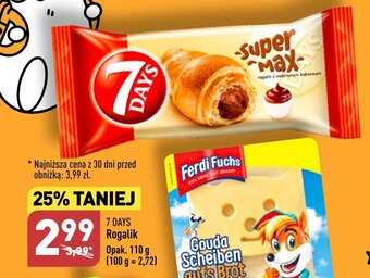 ALDI 7 DAYS Rogalik 110 g oferta