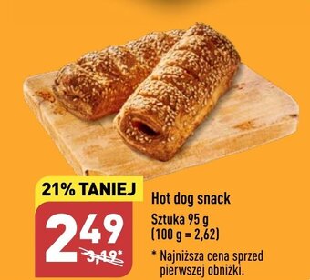 ALDI Hot dog snack 95g oferta