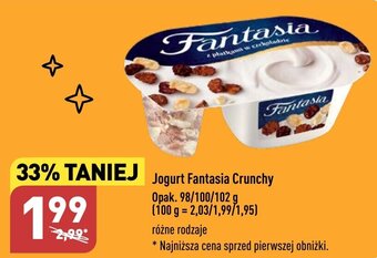 ALDI Jogurt Fantasia Crunchy 98/100/102 g oferta