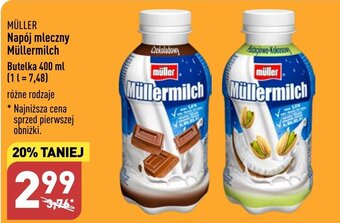 ALDI MÜLLER Napój mleczny Müllermilch 400ml oferta