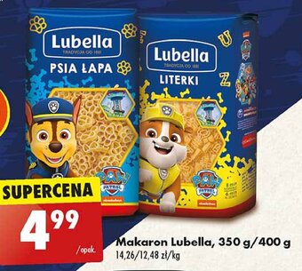 Biedronka Makaron literki oferta
