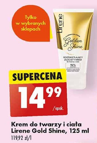 Biedronka Krem rozświetlający oferta