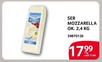 Selgros SER MOZZARELLA 1 KG oferta
