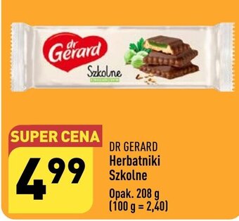 ALDI DR GERARD Herbatniki Szkolne 208 g oferta