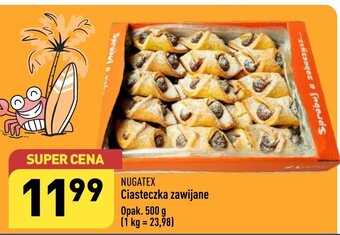 ALDI NUGATEX Ciasteczka zawijane 500g oferta