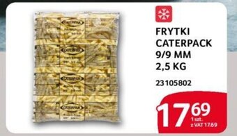 Selgros FRYTKI CATERPACK 9/9 MM 2,5 KG oferta