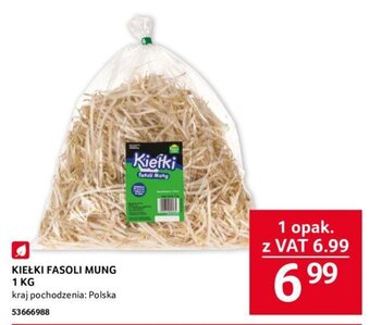 Selgros KIEŁKI FASOLI MUNG 1 KG oferta