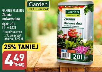 ALDI GARDEN FEELINGS Ziemia uniwersalna 20l oferta