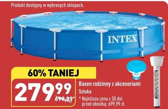 ALDI Basen rodzinny z akcesoriami oferta