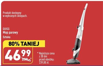 ALDI QUIGG Mop parowy oferta
