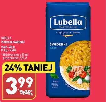 ALDI LUBELLA Makaron świderki 400g oferta