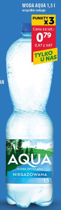 Eurocash WODA AQUA 1,5l oferta