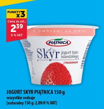 JOGURT SKYR PIĄTNICA 150 g