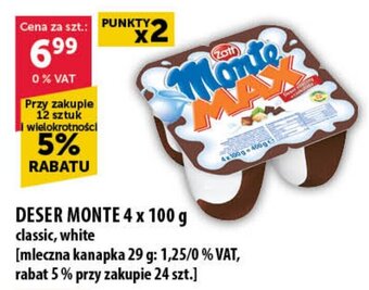 Eurocash DESER MONTE 4 x 100 g oferta