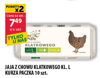 Eurocash JAJA Z CHOWU KLATKOWEGO KL. L KURZA PACZKA 10 szt. oferta