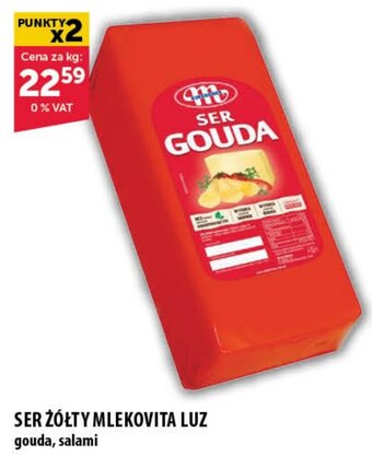 Eurocash SER ŻÓŁTY MLEKOVITA LUZ 1kg oferta
