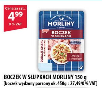 Eurocash BOCZEK W SŁUPKACH MORLINY 150 g oferta
