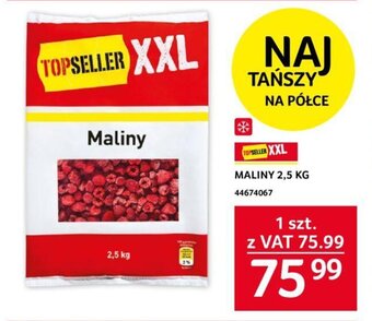 Selgros MALINY 2,5 KG oferta