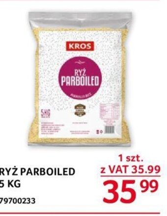 Selgros RYŻ PARBOILED 5 KG oferta