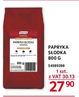 Selgros PAPRYKA SŁODKA 800 G oferta