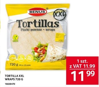 Selgros TORTILLA XXL WRAPS 720 G oferta