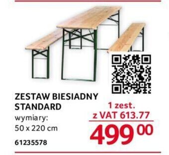 Selgros ZESTAW BIESIADNY STANDARD oferta