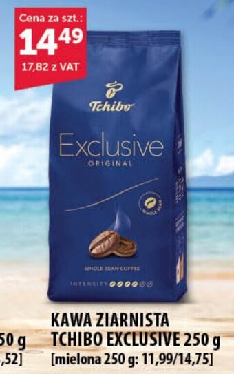 Eurocash KAWA ZIARNISTA TCHIBO EXCLUSIVE 250 g oferta
