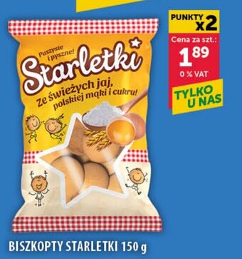 Eurocash BISZKOPTY STARLETKI 150 g oferta