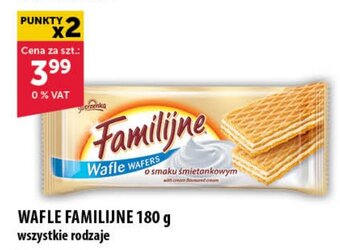 Eurocash WAFLE FAMILIJNE 180 g oferta