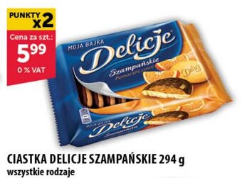 Eurocash CIASTKA DELICJE SZAMPAŃSKIE 294 g oferta