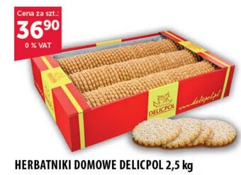 Eurocash HERBATNIKI DOMOWE DELICPOL 2,5 kg oferta