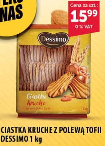 Eurocash CIASTKA KRUCHE Z POLEWĄ TOFII DESSIMO 1 kg oferta