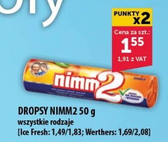 Eurocash DROPSY NIMM2 50 g oferta