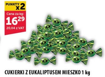 Eurocash CUKIERKI Z EUKALIPTUSEM MIESZKO 1 kg oferta