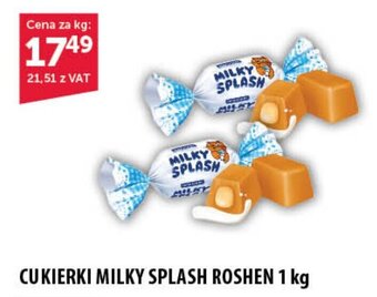 Eurocash CUKIERKI MILKY SPLASH ROSHEN 1 kg oferta